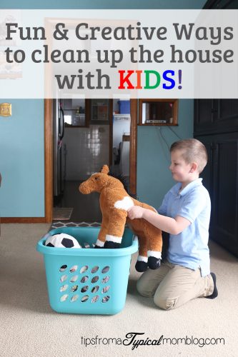 Fun & Creative Ways to Clean Up the House with Kids - Tips from a ...