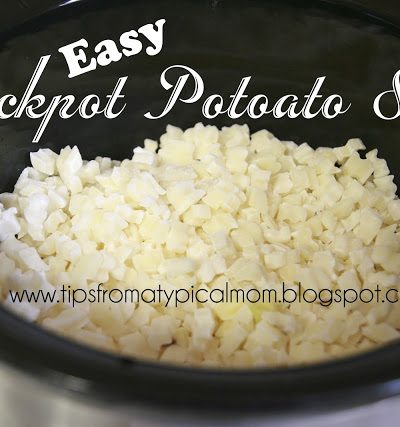 Easy Crockpot Potoato Soup with Hashbrowns- Paula Deen’s Recipe