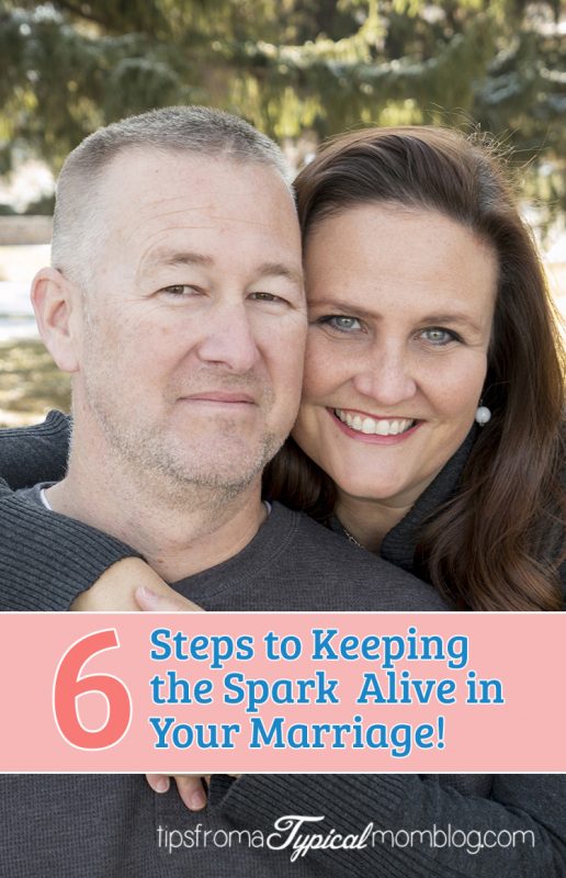 6 Steps to keeping the spark alive in your marriage