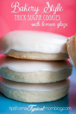 Bakery Style Thick Sugar Cookies with Lemon Glaze – Kneaders Recipe