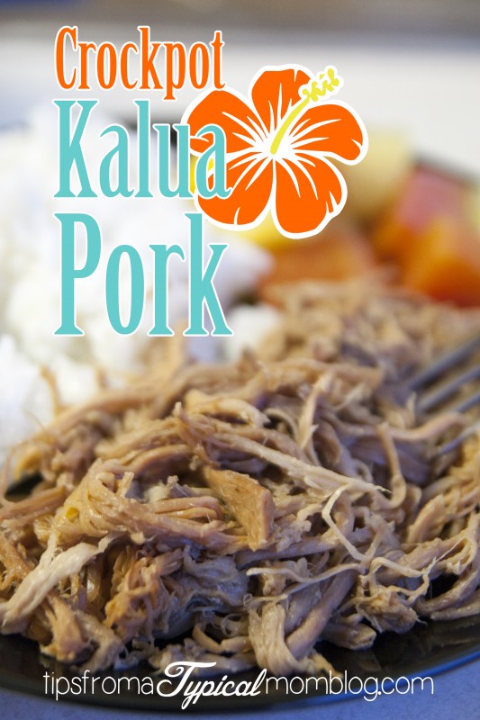 Crock Pot Kalua Pork. So easy and just like what you get at a Luau!