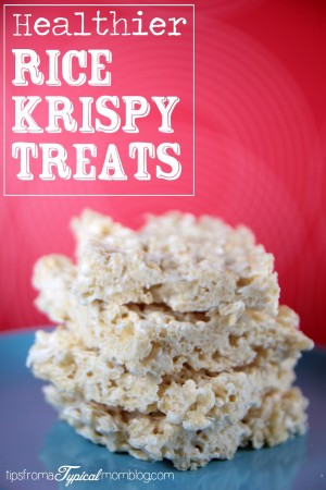 Healthier Rice Krispies Treats