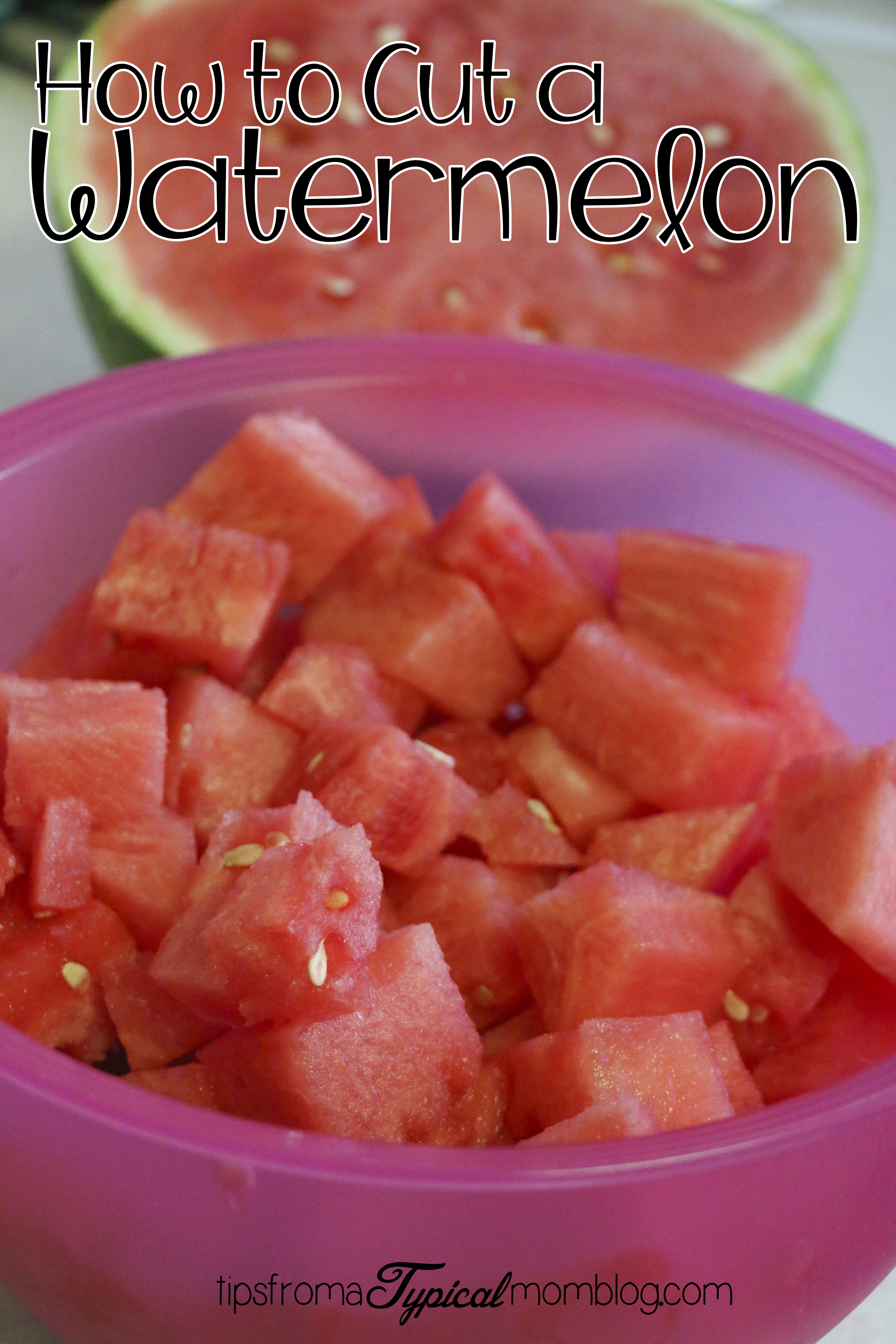 The Best and Easiest Way to Cut a Watermelon