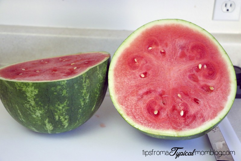 How to Cut a Watermelon into Bite Sized Pieces Easily and Fast