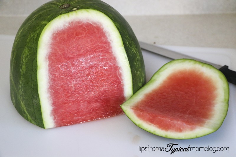 How to Cut a Watermelon into Bite Sized Pieces Easily and Fast