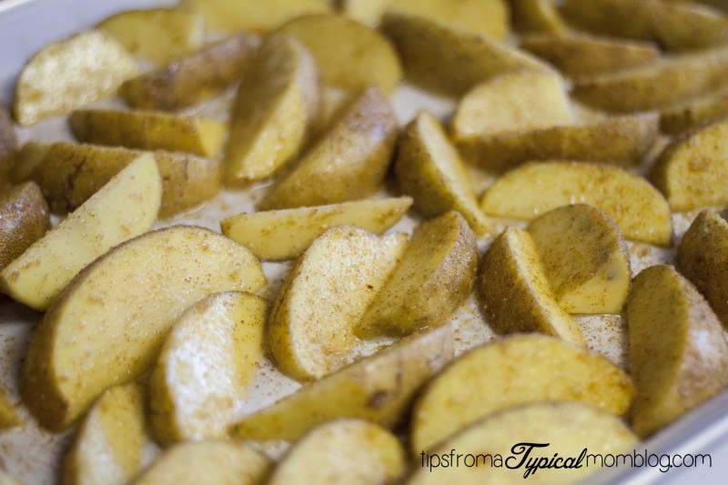 Homemade Baked Cajun Fries with Campfire Sauce
