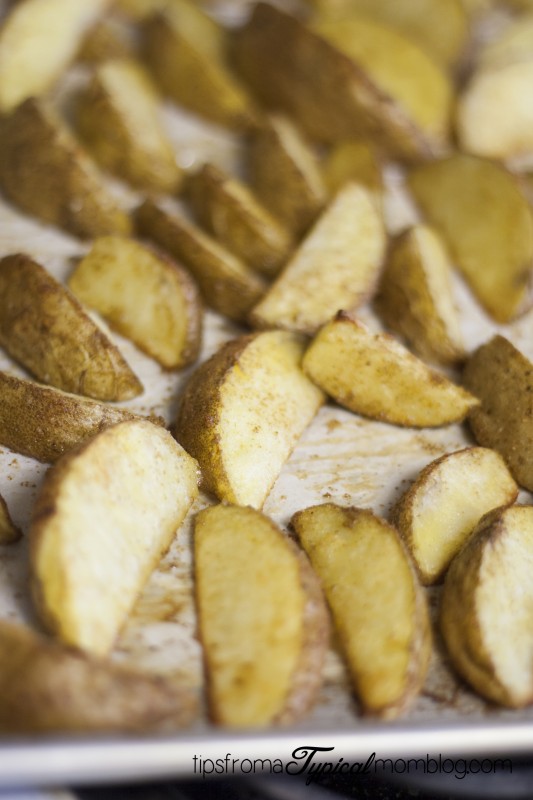 Homemade Baked Cajun Fries with Campfire Sauce
