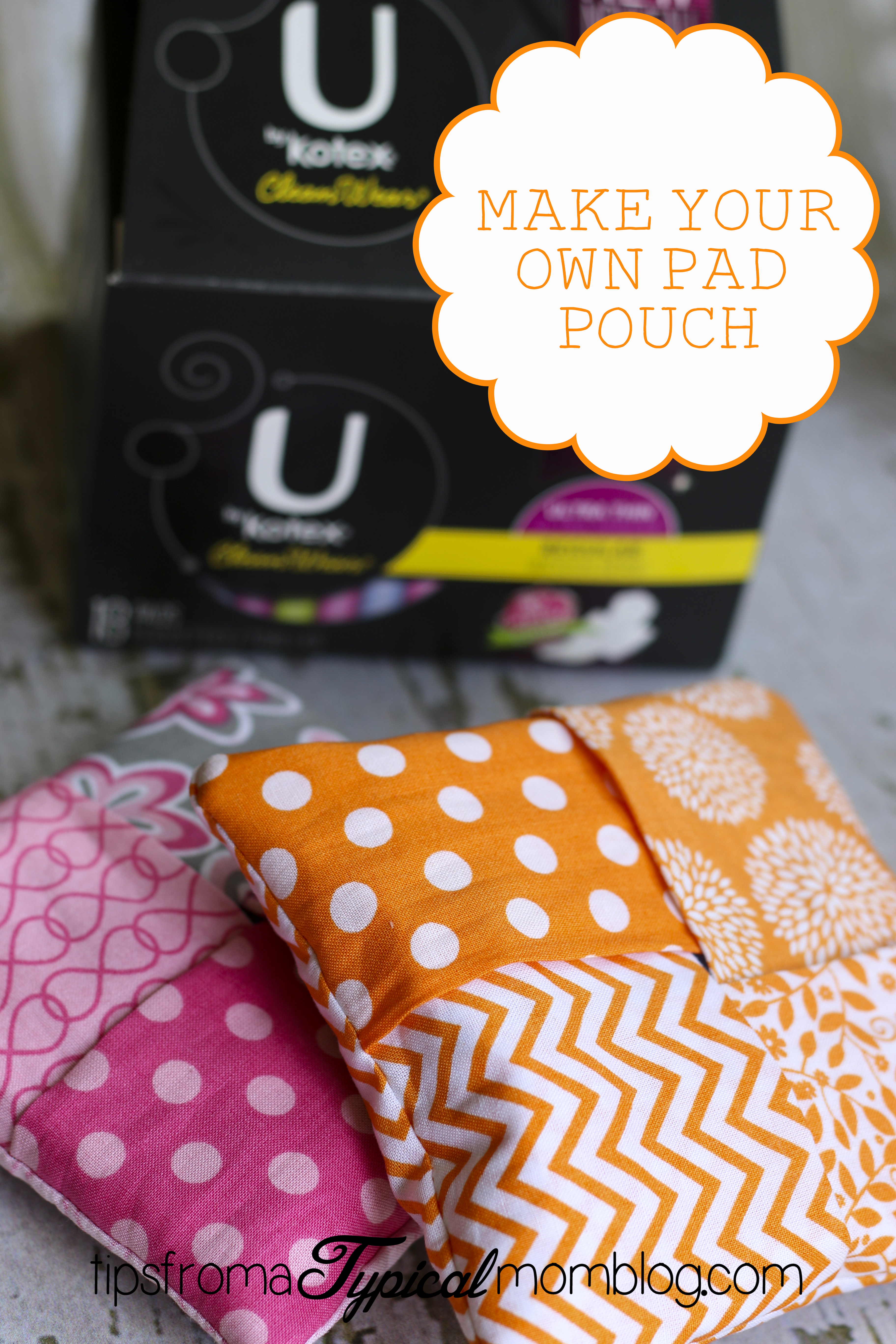 Pad & Tampon Holder Sewing Pattern