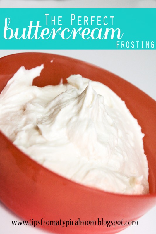 Perfect Buttercream Frosting Recipe