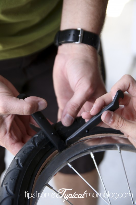 How to fix a flat jogging stroller tire