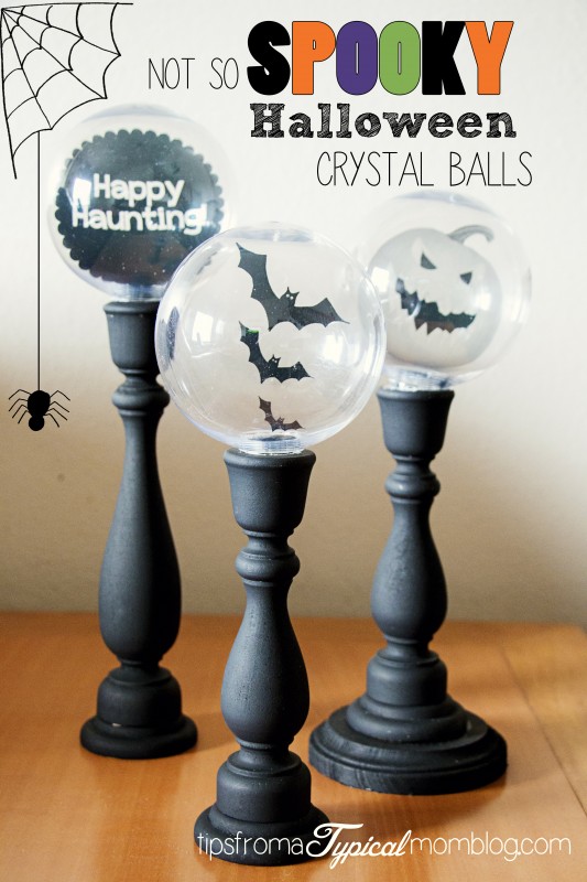 Not So Spooky Halloween Crystal Balls Craft Decoration