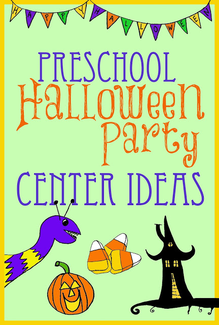 Halloween Party Center Ideas for Preschool/Kindergarten