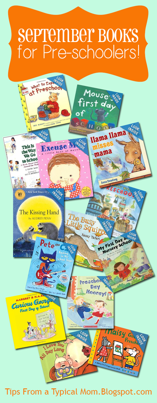{September} Preschool Book List