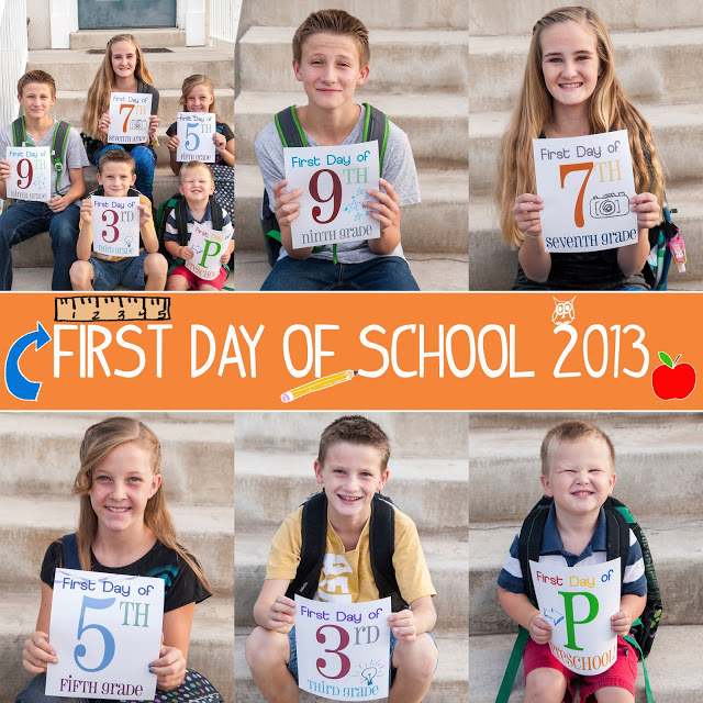 First day of School with zulily