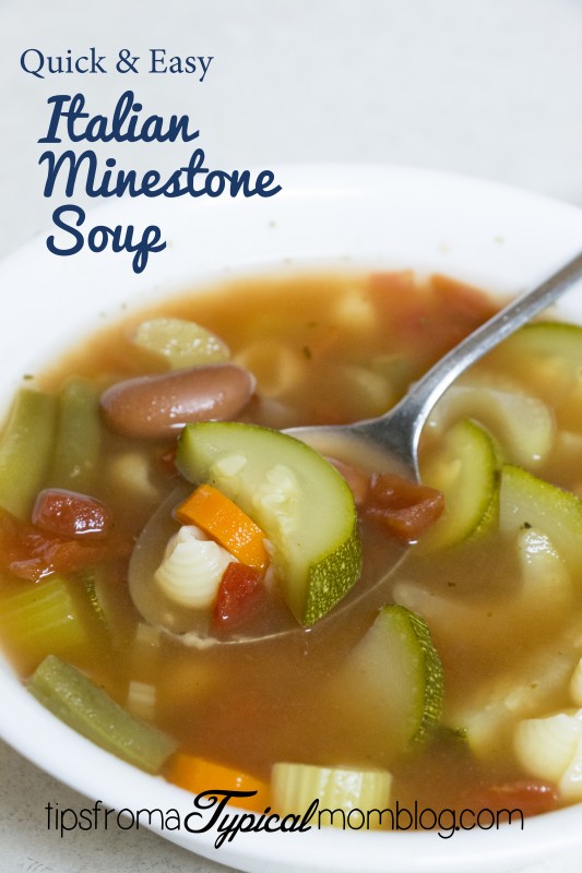 Quick and Easy Minestrone Soup