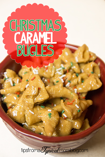 Christmas Caramel Bugles 