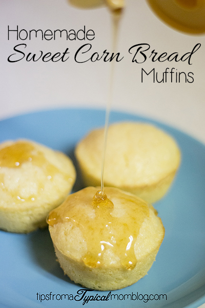 Homemade Sweet Corn Bread Muffins
