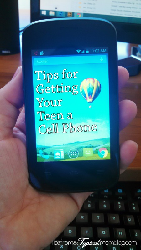 Getting Your Teen a Cell Phone