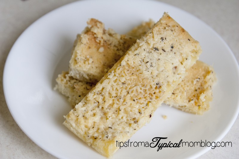 Parmesan Garlic Breadsticks Recipe