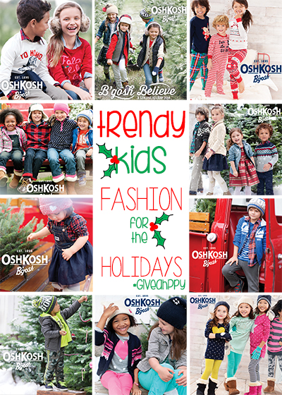 Trendy Kids Fashions for the Holidays #GiveHappy