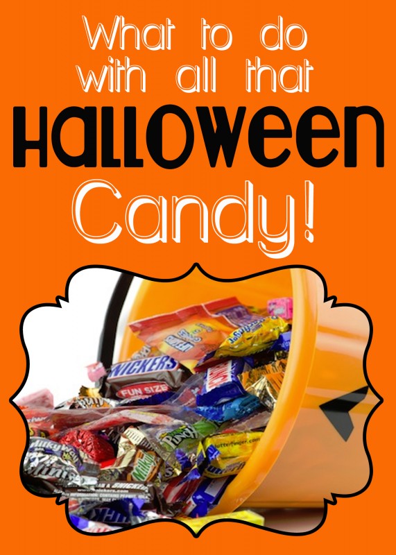 What to do with all that Halloween candy