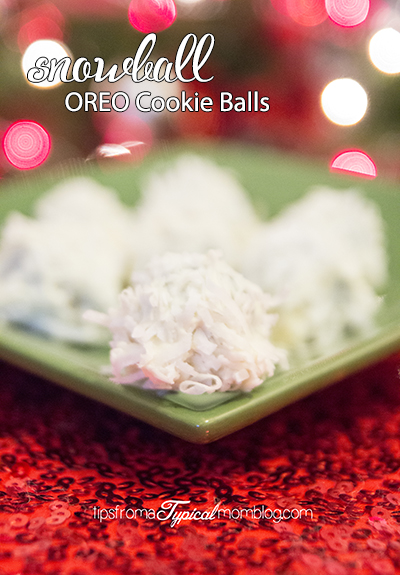 Snowball OREO cookie balls 