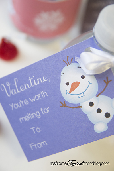 Frozen Olaf Valentines Free Printable