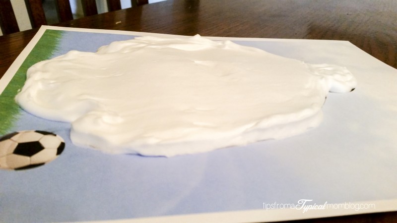 Baymax Puffy Paint Art Project for Kids