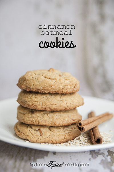 Cinnamon Oatmeal Cookies Recipe