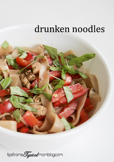 Drunken Noodles Recipe- Pad Kee Mao