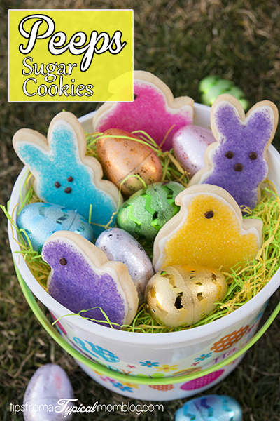 Easter Peeps Sugar Cookies with Wilton