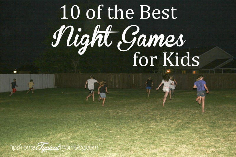 10 of the best night games for kids