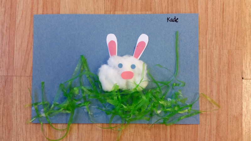 Easter bunny craft for kidsEaster bunny craft for kids