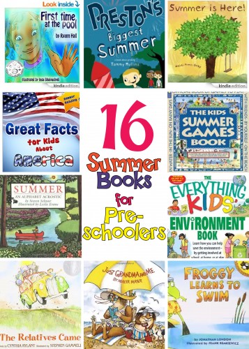 16 Summer Books for Preschoolers