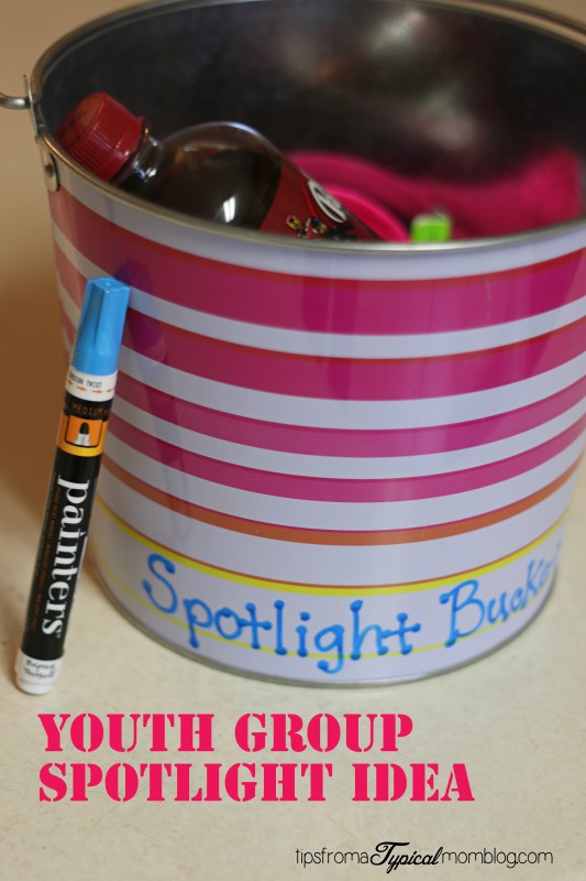 Youth Group Spotlight Idea