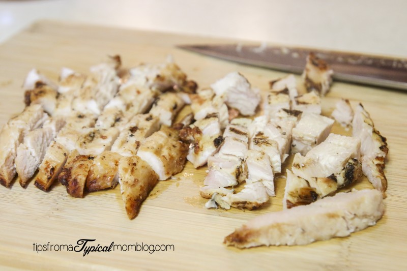 Healthy Asian Chicken Wraps 