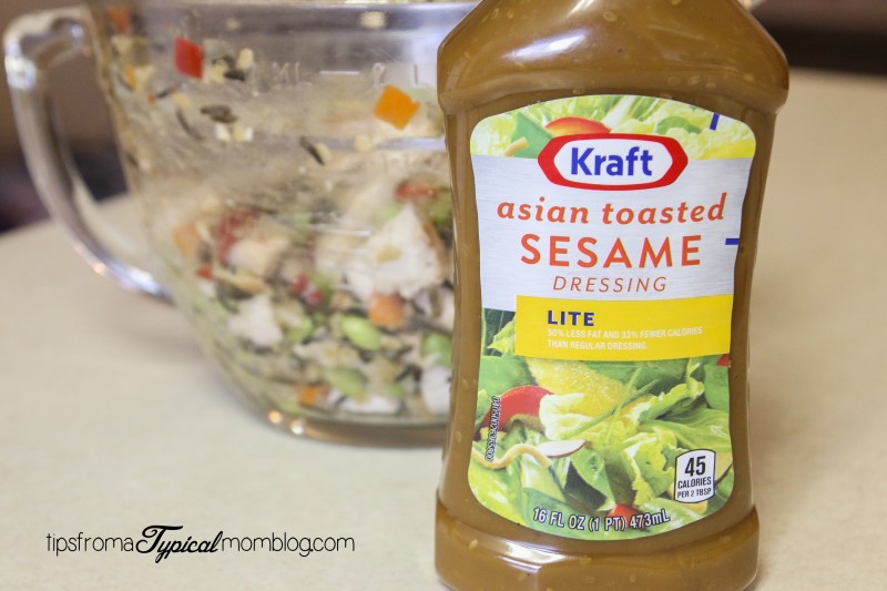 Healthy Asian Chicken Wraps 