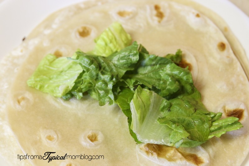 Healthy Asian Chicken Wraps 