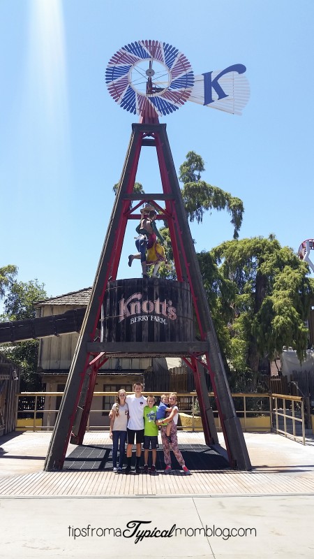 Visiting Knotts Berry Farm with Kids