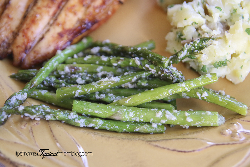 Garlic Parmesan Asparagus
