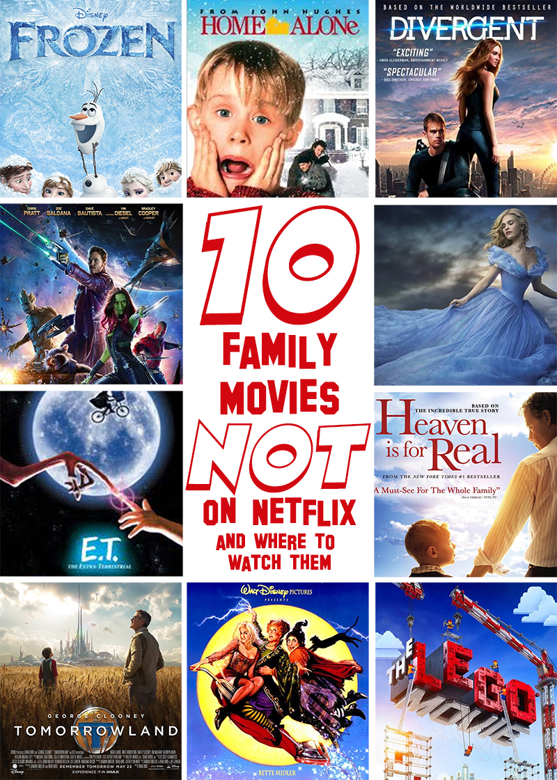 FROZEN and 9 Family Friendly Movies That Aren’t on Netflix~ & HOW WATCH THEM INSTANTLY