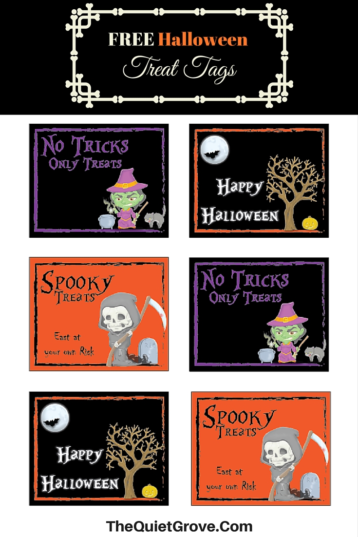 FREE Halloween Treat Bag Printables. As part of our Oktoberfest we are