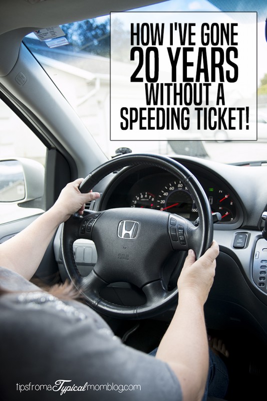 How I've Gone 20 Years Without a Speeding Ticket