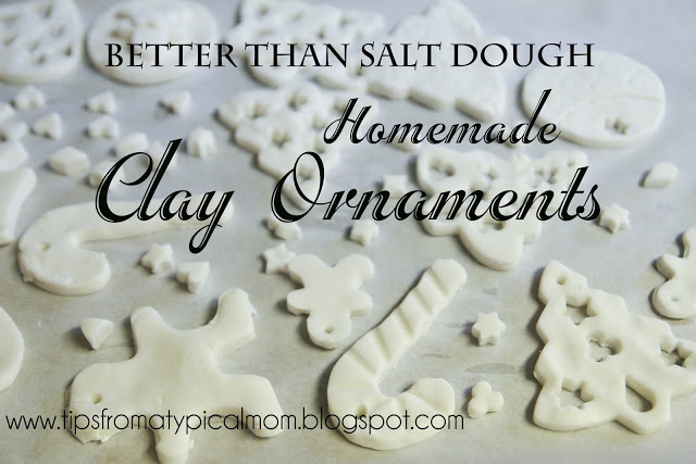 Better Than Salt Dough {Homemade Clay for Ornaments or Handprints}