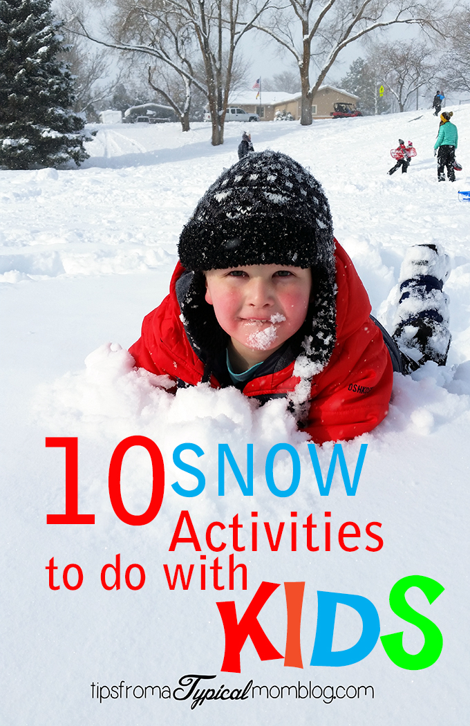 10 Fun Snow Activities to do with Kids