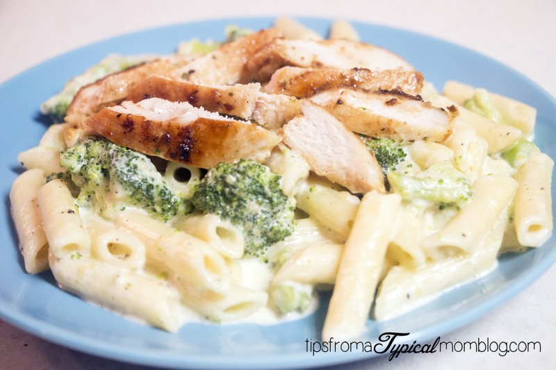 Chicken & Broccoli Penne Pasta with Homemade Alfredo Sauce