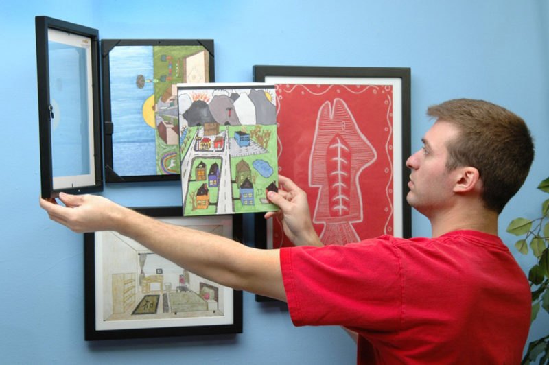 How to Display Your Child's Artwork