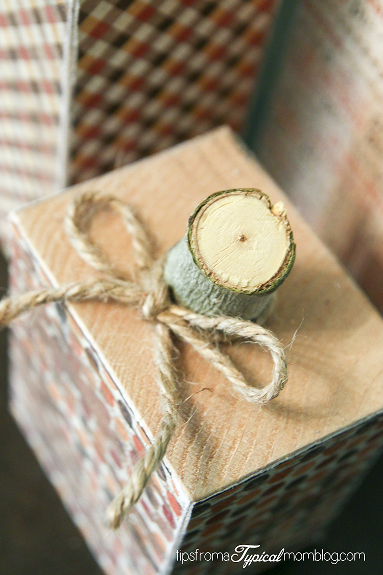 DIY Wood Block Pumpkins - Tips from a Typical Mom