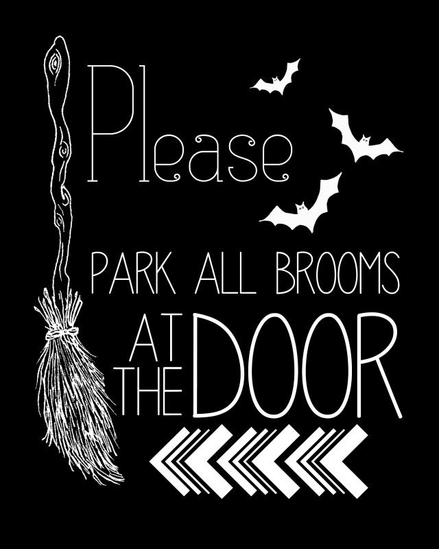 Free Printable Halloween Signs