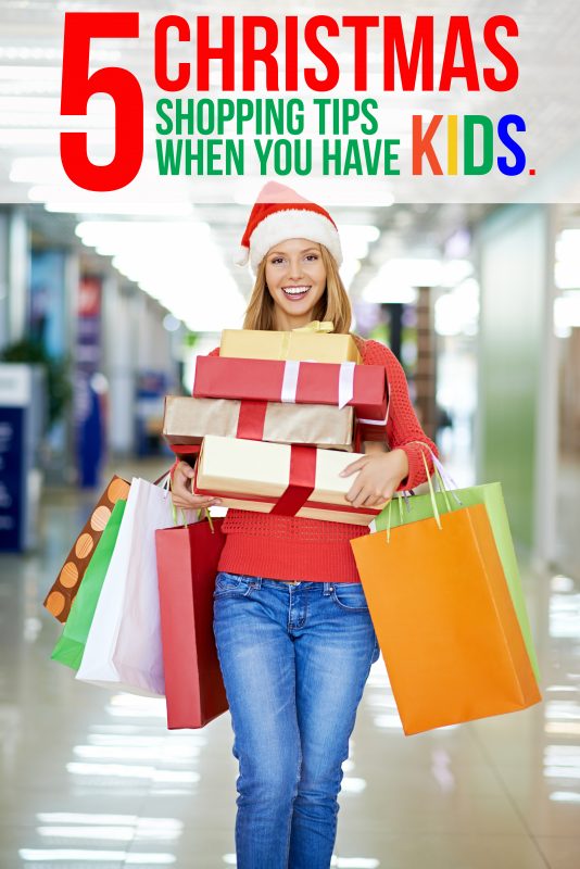5 Christmas Shopping Tips when You Have Kids